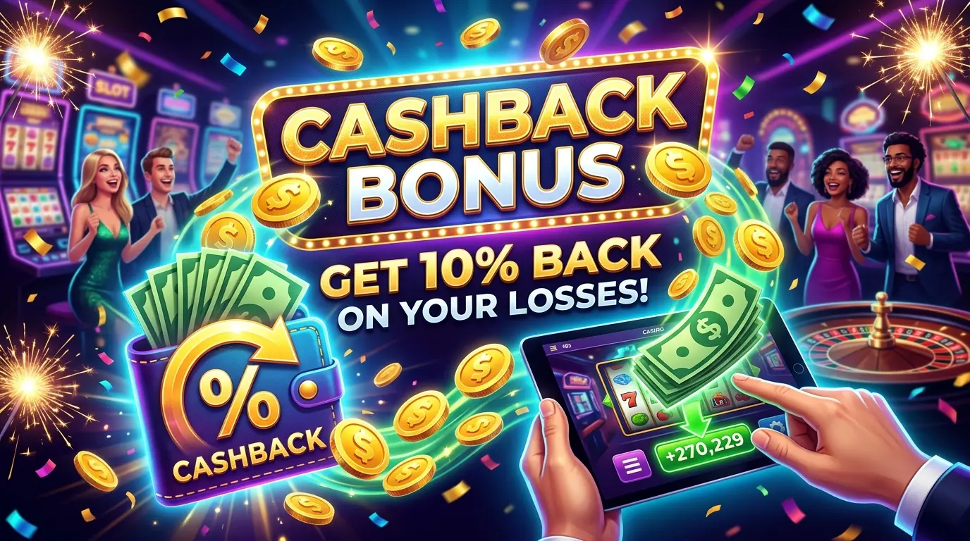 Cashback bonus Buumi casino